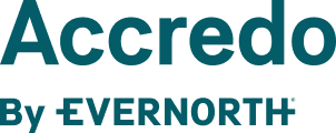 Logo for Accredo by Evernorth.